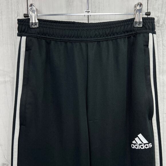 Adidas Women's SMALL Black Jogger Track Pants Climacool with Zip Up Pockets - Picture 4 of 11